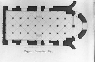 Die Krypta von Sankt Maria und Korbinian