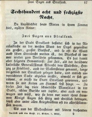 Sechshundert acht und sechzigste Nacht