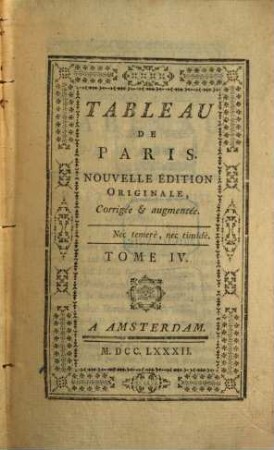 Tableau De Paris, 4