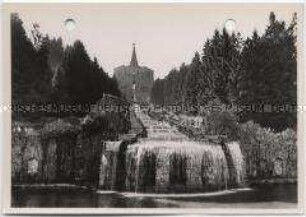 Kassel, Schloßpark Wilhelmshöhe, Herkules und Kaskaden
