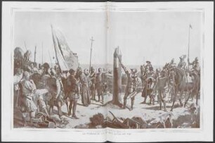 La fundación de Buenos Aires en 1580 : Cuadro de Don José Moreno Carbonero, propiedad de la municipalidad