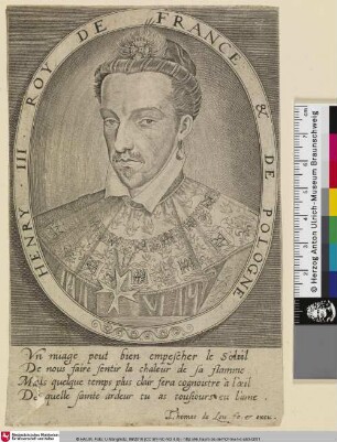 Henry III. Roy de France & de Pologne