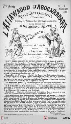 Issue 10 (00.11.1898)