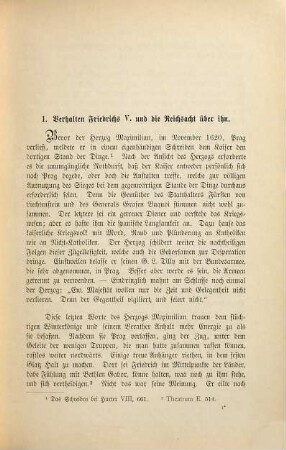 Der dreißigjährige Krieg bis zum Tode Gustav Adolfs 1632, 2. Vom Beginne 1621 an bis zur Übertragung des Herzogtums Mecklenburg an Wallenstein 1628