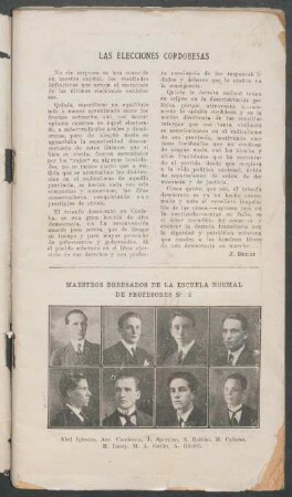 Las elecciones cordobesas