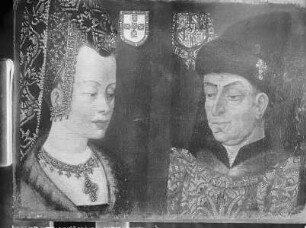 Doppelporträt des Herzogs Philipp der Gute und Isabella von Burgund