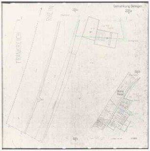 Landschaftsaufbauplanung Bellingen: Gemarkung Bellingen 1:1000