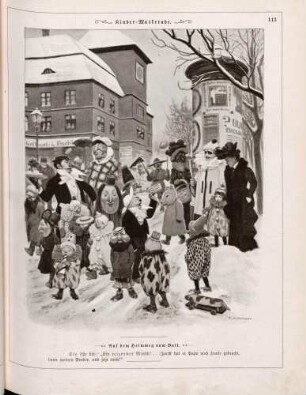 "Kinder-Maskerade"