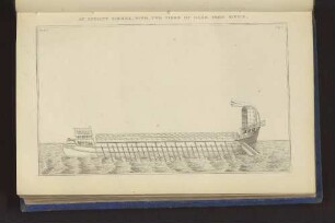 AN ANCIENT BIREME, WITH TWO TIERS OF OARS, FROM BAFIUS. Plate 3. Page 6.
