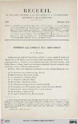 24: Contributo alla geografia dell'Egitto romano