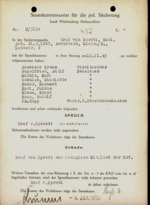 Spreti, Karl von