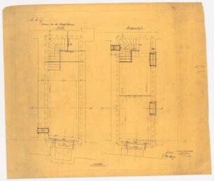 AEG-Hauptverwaltungsgebäude, Berlin: Tresorraum UG und EG: 2 Grundrisse