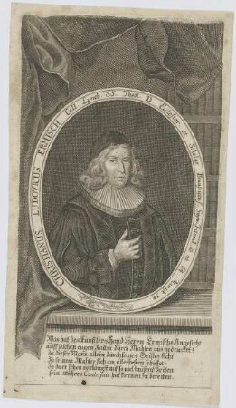 Bildnis des Christianus Ludovicus Ermisch