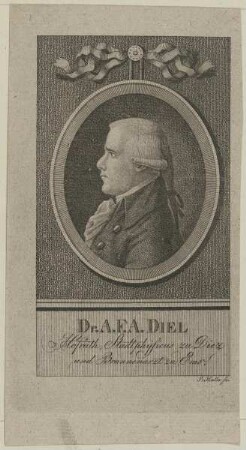 Bildnis des August Friedrich Adrian Diel