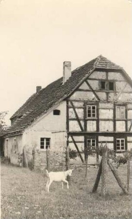 Fachwerkhaus in Wartha bei Königswartha : Tykowany dom w Stróži pola Rakec