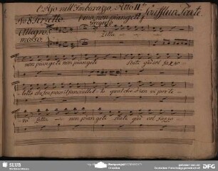 Terzetto: "Zitta zitta"