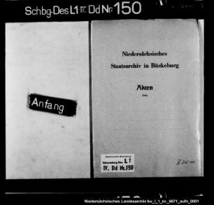 Bergordnung des Grafen zu Hohnstein (Abschrift)