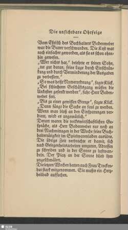 Die unsichtbare Ohrfeige