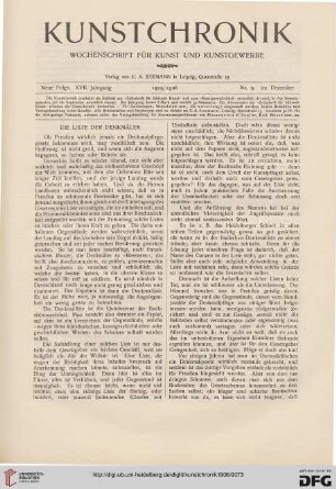 Heft 9 (22. Dezember 1905)