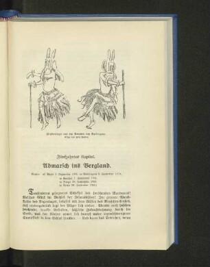 Fünfzehntes Kapitel. Abmarsch ins Bergland.