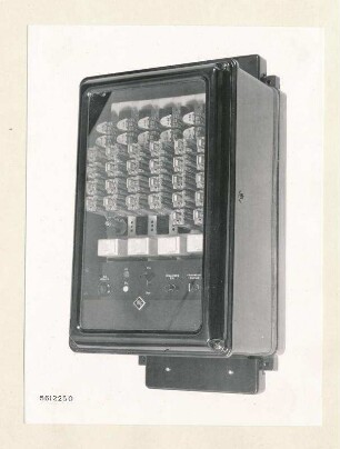 Zyklusse-Umschaltung, Bild 1, Foto 1956