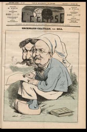 Erckmann-Chatrian, par Gill