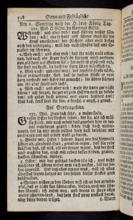 528-536, Auf Septuagesima; Auf Sexagesima; ...