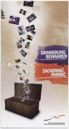 Informationsschrift des Deutsch-Polnischen Jugendwerkes (zweisprachig)