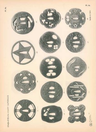 Pl. 62. Gardes de sabre