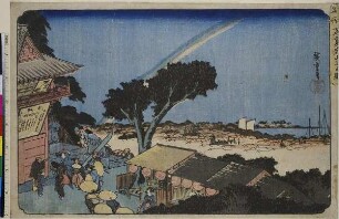 Aussicht vom Atago-Berg in Shiba, aus der Serie: Berühmte Orte der Osthauptstadt