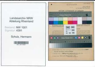 Entnazifizierung Hermann Schulz, geb. 01.06.1911 (Friseurmeister)