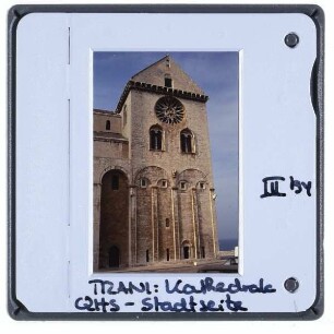 Trani, Kathedrale San Nicola Pellegrino : Südliche Querhausstirn