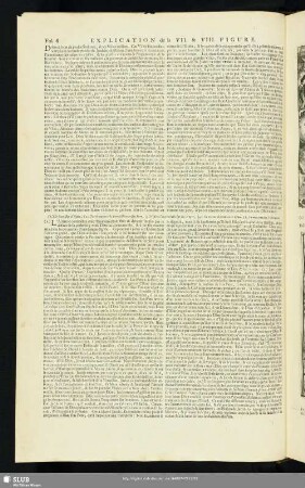 Explication de la VII. & VIII. Figure