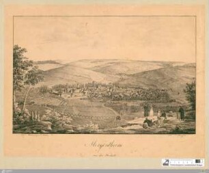 Mergentheim von der Nordseite