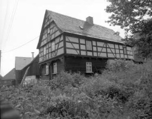 Schöneck-Eschenbach, Schönecker Straße 7. Wohnstallhaus (1741). Straßenansicht