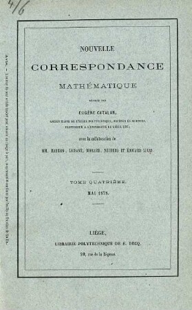 Mai 1878.