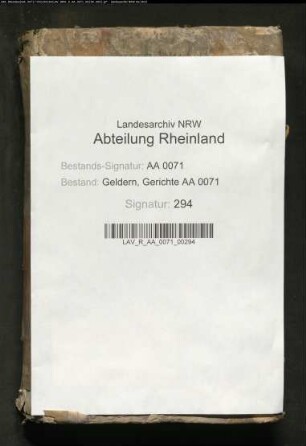 Gerichtsprotokoll