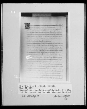 Ms II 175, Evangeliar