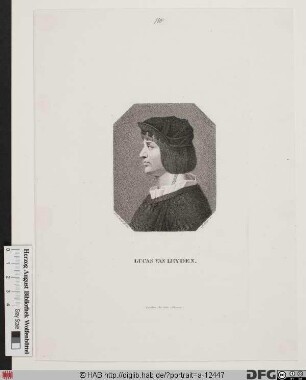 Bildnis Lucas Hugensz. van Leyden