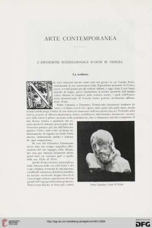 4: l' Esposizione internazionale d'arte in Venezia, [2] : la scultura