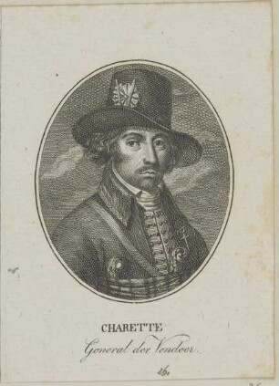 Bildnis des François Athanase Charette de la Contrie