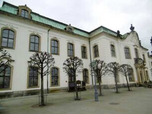Fassade zur Brühlschen Terrasse, Ausschnitt