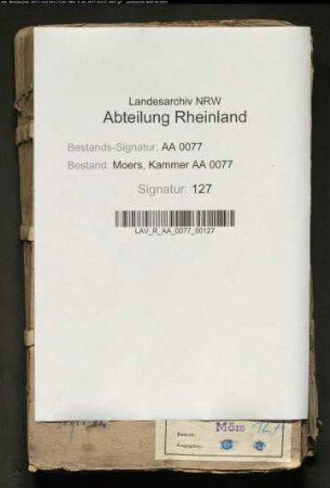 Grenzstreitigkeiten zwischen der Stadt Rheinberg und der Herrlichkeit Ossenberg