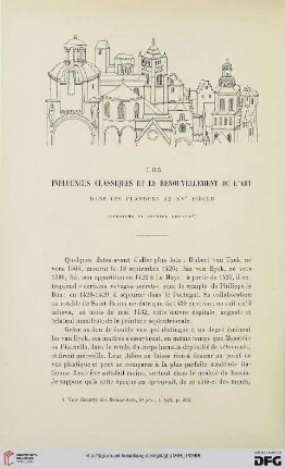 3. Pér. 19.1898: Les influences classiques et le renouvellement de l'art dans les Flandres au XVe siècle, [2]