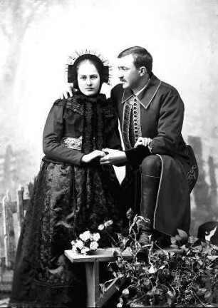 Sächsische Tracht (Paar)