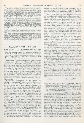 654-655 [Rezension] Der Name Gottes