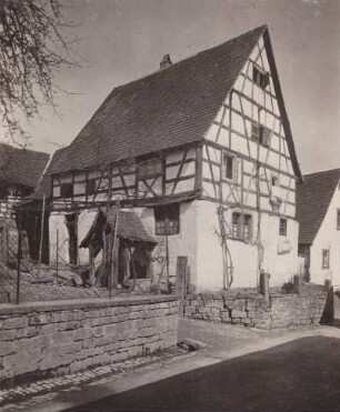Fachwerk. Bauernhaus