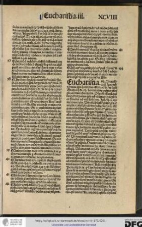 Eucharistia iiii circa efficatiam sacramenti huius quero quis sit eius effectus...