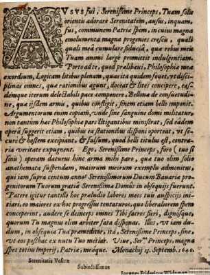 Theses philosophicae ex universa logica