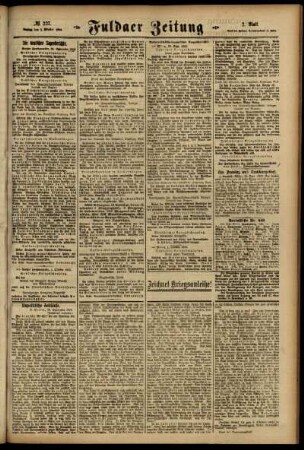 Zweite Ausgabe vom Montag, den 02. Oktober 1916.